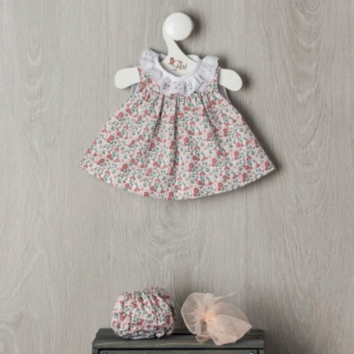 Vestido Alex Flores Salmón