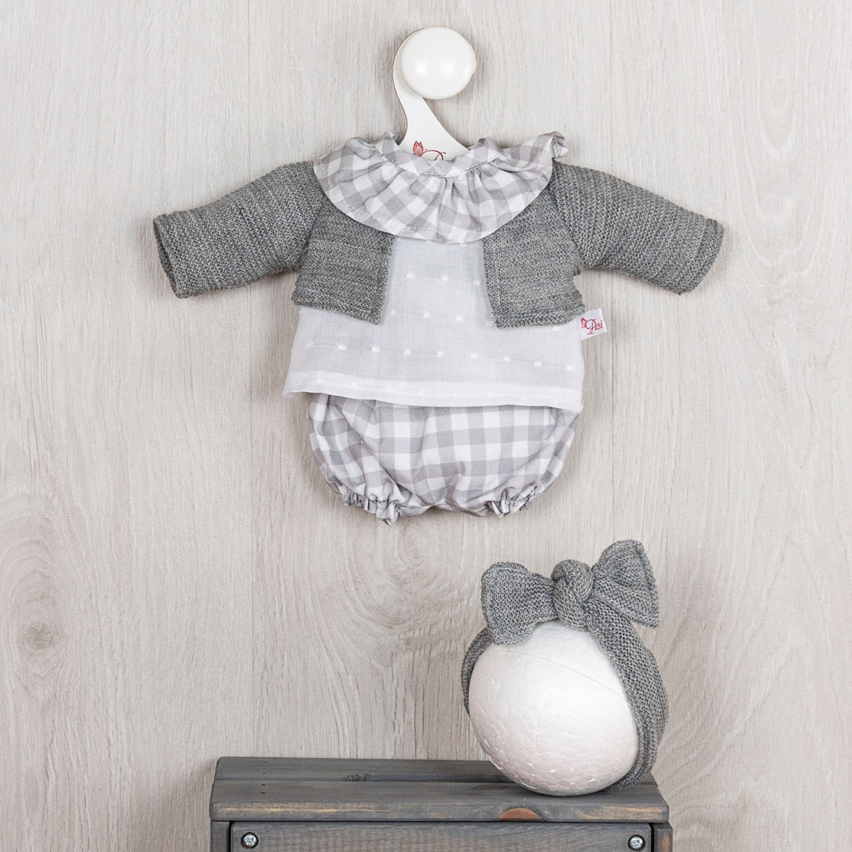 Conjunto Koke Pololo y Chaqueta Gris