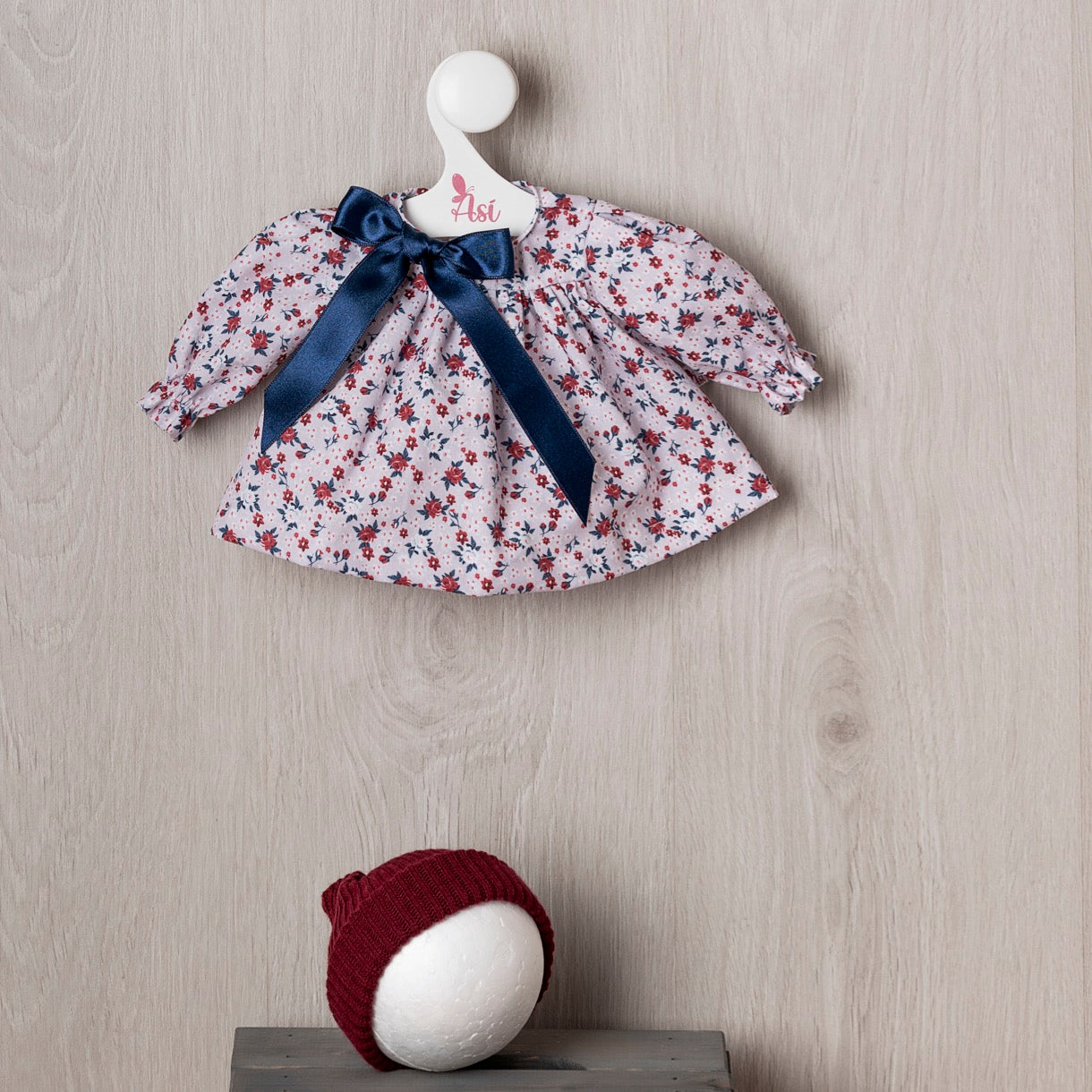 Vestido Lola la Chimpancé Flores Rojas
