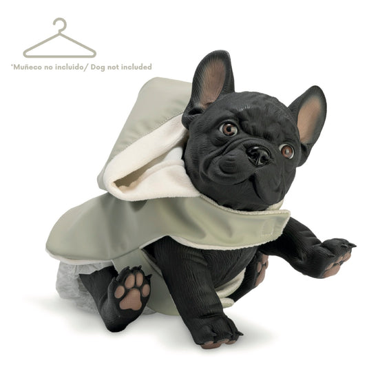 Chubasquero Verde para Nono el Bulldog