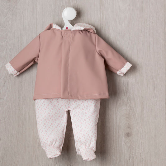 Conjunto Leo Conjunto Chubasquero Rosa