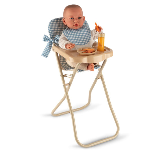 Silla de Comer con Babero Noel