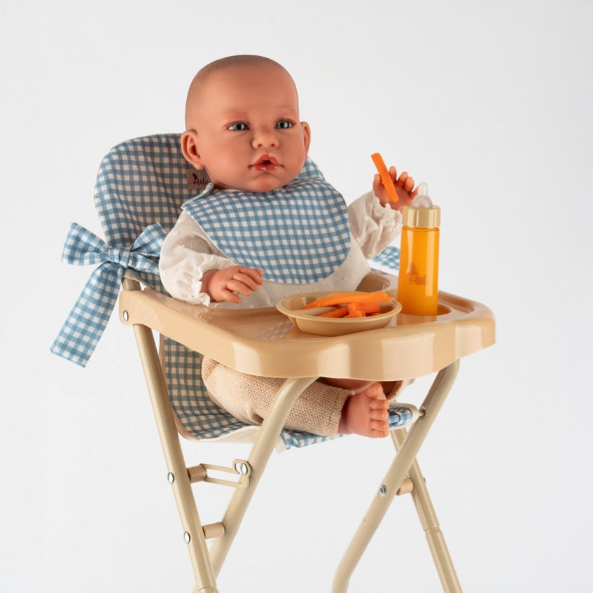 Silla de Comer con Babero Noel