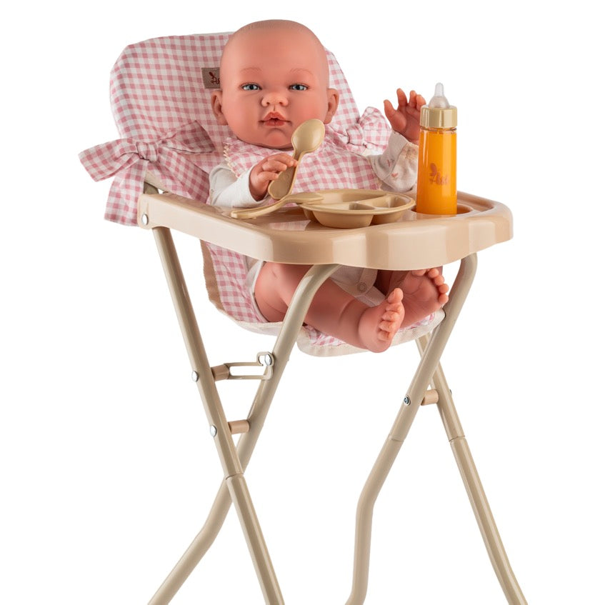 Silla de Comer con Babero Patricia