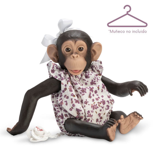Pelele Lola la Chimpancé Musa Flores Malva