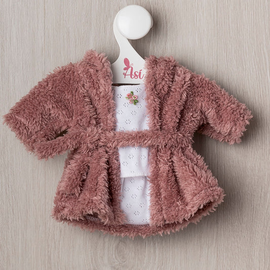 Conjunto Alex Albornoz Rosa con Ropa Interior Blanca